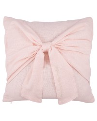 Наволочка Bow pale pink 40х40 см