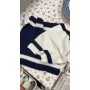 Набор салфеток knitted Alice dark blue 32х32 см 3 шт