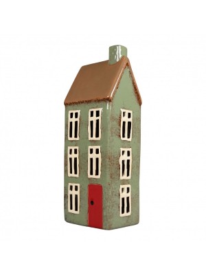 Подсвечник Apotek House for light Green 27x10x7,5 см