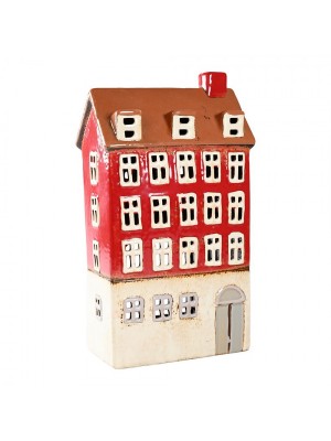 Подсвечник Apotek House for light Red 23x14x8 см